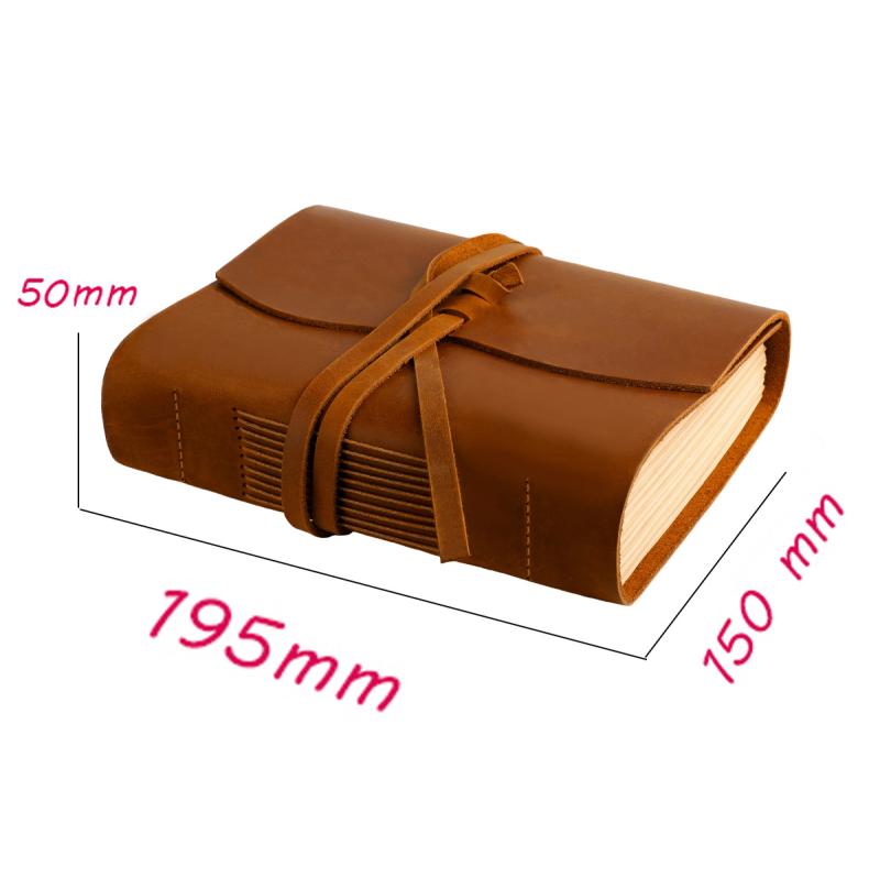 ノート 本革 最上級牛革 クレイジーホースレザー レトロ 手作り ルーズリーフ 日記帳 ダイアリー メモ..