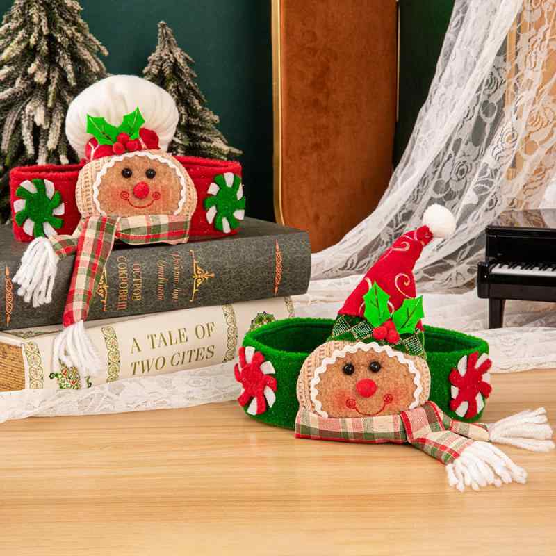 クリスマス ジンジャーブレッドマン カーテンタッセル カーテン留め かわいい 布製 ユニーク デコレー..