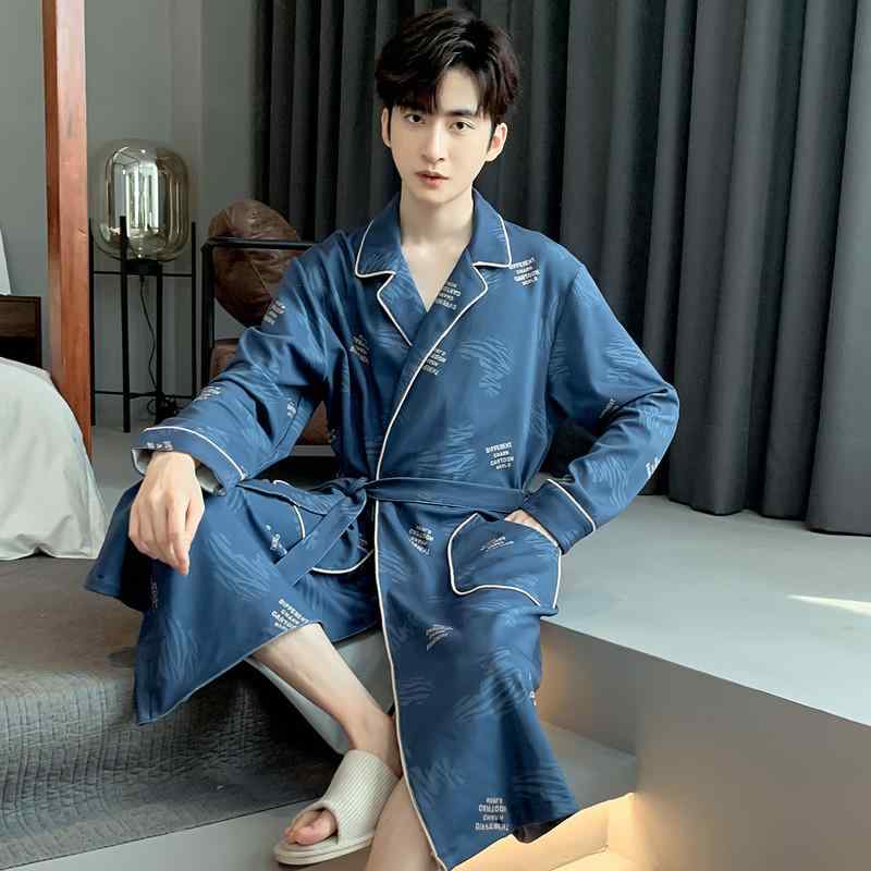 ・主な素材: 綿90～95%・生地の厚さ: 超厚手・機能: リラックス、睡眠、部屋着、保温、快適、普段使い・対象: メンズ・サイズ展開: L、XL、2XL、3XL・スタイル: シンプルカジュアル・ネックライン: 襟付き