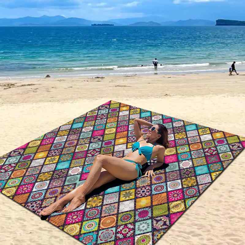 レジャーシート 速乾 撥水 防湿 軽量 コンパクト アウトドア ピクニックシート キャンプ ブランケット ..