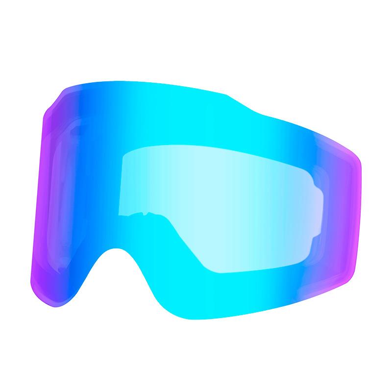 スキー ゴーグル メンズ レディース 曇り止め 紫外線カット UVカット 変色 調光 ダブルレンズ 二層構造 メガネ対応 スノーボード スノボ ウィンタースポーツ 雪山 アウトドア用 交換用 スペアレンズ 広視界 保護 防風 防砂(x2)