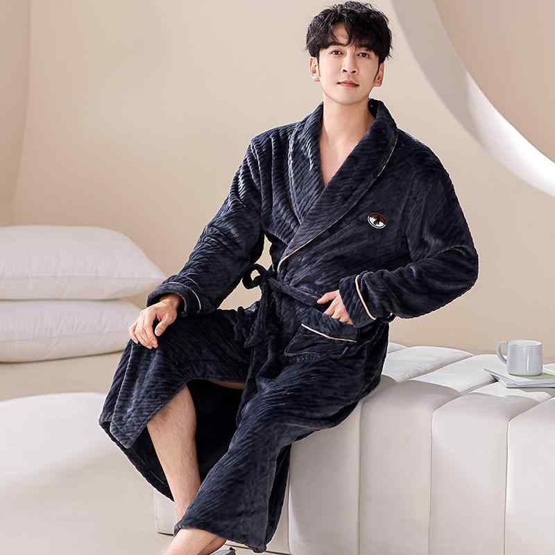 パジャマ メンズ 中綿入り 極厚 保温性抜群 秋冬用 長袖 綿100% 大きいサイズ ゆったり リラックス ル..