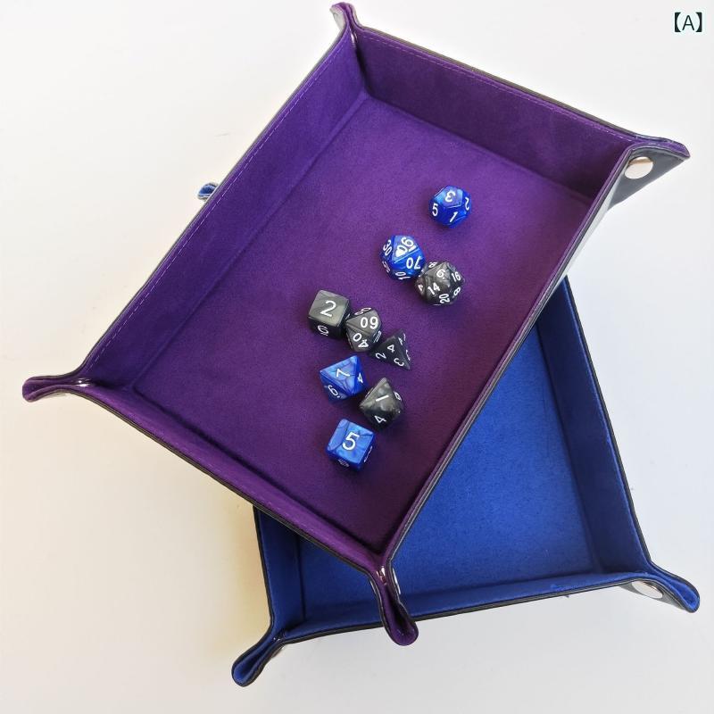 楽天モズラボ収納ボックス PUレザー 合皮 八角形 折りたたみ 卓上 デスクトップ 小物入れ バー ゲーム サイコロトレイ 雑貨 化粧品 リモコン 文具 携帯 整理 リビング 寝室 書斎 インスタ風 クリエイティブ デザイン（x2）