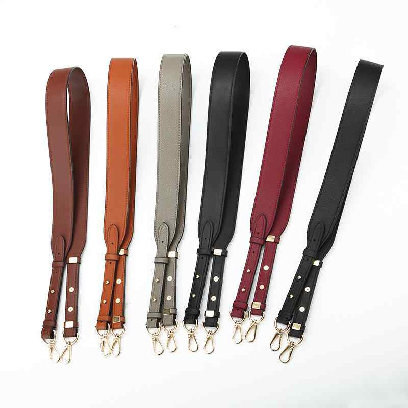 バッグストラップ レディース 本革 牛革 幅広 長さ調節可能 肩掛け 斜め掛け ショルダーベルト 上質 シ..