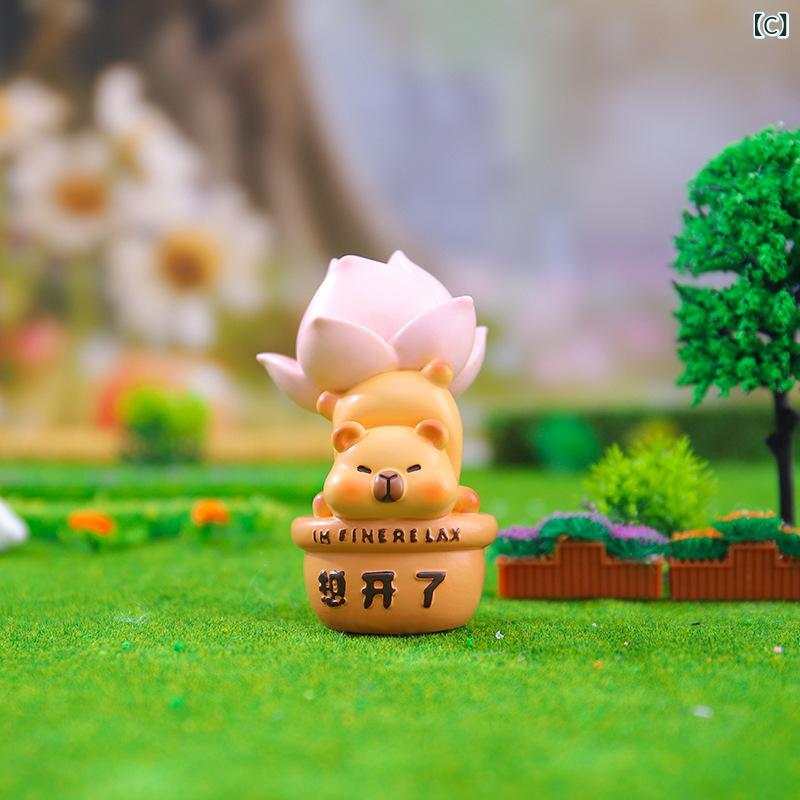 置物 かわいい 癒し系 豚 悩みなし 幸福 オブジェ フィギュア マスコット 樹脂製 卓上 リビング 寝室 玄関 インテリア 飾り プレゼント ギフト mzymzy-10804392 モズラボ サンプル画像3