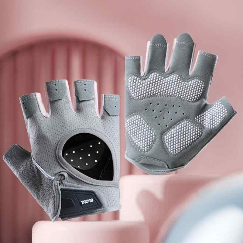 フィットネスグローブ メンズ レディース 男女兼用 カップル ペア 半指 ハーフフィンガー UVカット 接触冷感 滑り止め 耐摩耗 ドライビング 運転 スポーツ アウトドア 登山 サイクリング 自転車 タッチパネル対応 夏用