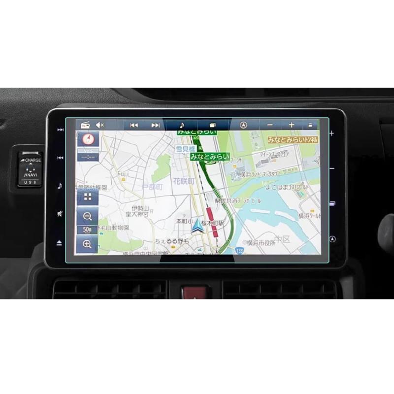 2枚入り カーナビ 保護フィルム ダイハツ トール M900S/M910S型 2016年モデル～現行/ダイハツ・ロッキー 2代目 A20#S/210S/25#RS型 2019年モデル～現行 NMZL-Y72D NMZL-Y71D NMZL-Y73D 9イ