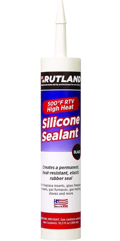ルトランド(Rutland) 耐熱シリコンシーラント RTV 黒 (ブラック, 304ml) [並行輸入品]