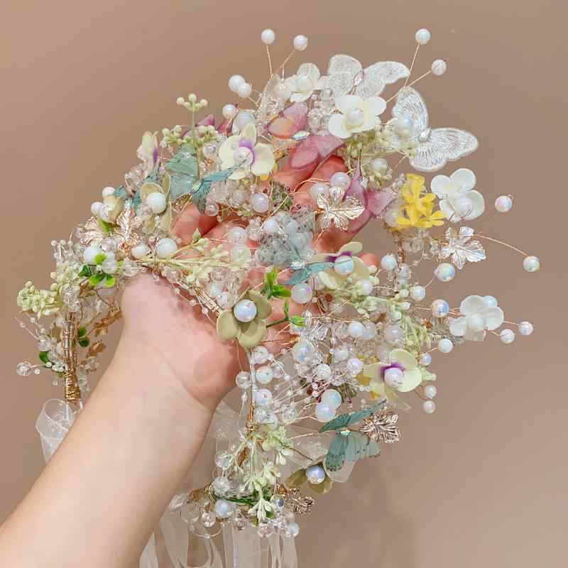 カチューシャ キッズ 女の子 ヘアアクセサリー 髪飾り 花冠 ピアノ 発表会 結婚式 ...