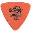 【期間限定 店内商品ポイントUP！】JIM DUNLOP(ジムダンロップ)「Tortex Triangle.60(ORG)×1枚」トーテックス/トライアンアグル(オニギリ型)/ギターピック/431R60