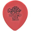 JIM DUNLOP(ジムダンロップ)「Tortex Tear Drop.50(RED)×12枚セット」トーテックス/ティアドロップ/ギターピック/413R50