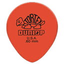 【15日限定!ポイント5倍!】JIM DUNLOP(ジムダンロップ)「Tortex Tear Drop.60(ORG)×36枚セット」トーテックス/ティアドロップ/ギターピック/413R60