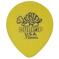 JIM DUNLOP(å)Tortex Tear Drop.73(YEL)1ץȡƥå/ƥɥå/ԥå/413R73