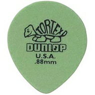 JIM DUNLOP(ジムダンロップ)「Tortex Tear Drop.88(GRE)×36枚セット」トーテックス/ティアドロップ/ギターピック/413R88