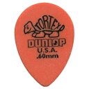 JIM DUNLOP(ジムダンロップ)「Tortex Small Tear Drop .60(ORG)×12枚セット」トーテックス/スモール・ティアドロップ/ギターピック/423R60