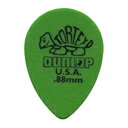【15日限定!ポイント5倍!】JIM DUNLOP(ジムダンロップ)「Tortex Small Tear Drop .88(GRE)×24枚セット」トーテックス/スモール・ティアドロップ/ギターピック/423R88