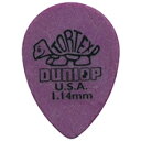 【15日限定!ポイント5倍!】JIM DUNLOP(ジムダンロップ)「Tortex Small Tear Drop 1.14(PUR)×12枚セット」トーテックス/スモール・ティアドロップ/ギターピック/423R114