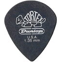 JIM DUNLOP(ジムダンロップ)「Tortex Jazz III XL 1.35mm(BLK)×12枚セット」トーテックス//ジャズ3エックスエル/ギターピック/498R135