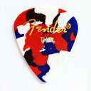 Fender/フェンダー 351 Shape Confetti Thin × 1枚/ティアドロップ型セルロイドピック/シン CLASSIC Celluloid Pick【P2】