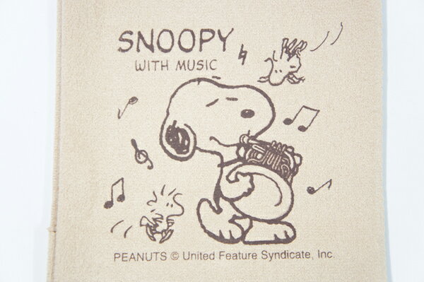 SNOOPY BAND COLLECTION SCLOTHHR/SCLOTH-HR ホルン柄 クリーニングクロス スヌーピー・バンド・コレクション【P2】