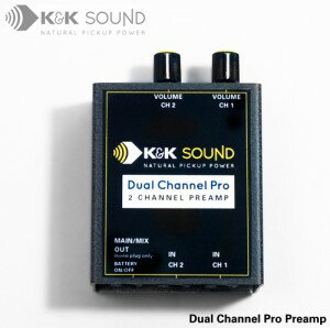 K&K SOUND Dual Channel PRO Preamp/ケーアンドケー・サウンド（デュアルチャンネルプロプリアンプ）