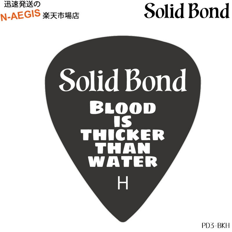  ͥ㡼ԥå ƥɥå ֥å إ ken yokoyama Teardrop Pick 3 Black Heavy PD3-BKH ԥå襳ޥ SOLID BOND åɥܥ 襳