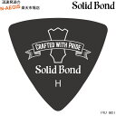 横山健 シグネイチャーピック トライアングル ブラック ヘヴィ ken yokoyama Triangle Pick 2 Black Heavy PR2-BKH ギターピック　ヨコヤマケン SOLID BOND ソリッドボンド ケンヨコヤマ