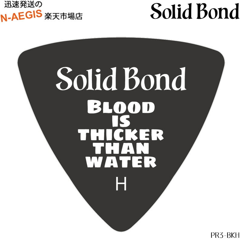  ͥ㡼ԥå ȥ饤󥰥 ֥å إ ken yokoyama Triangle Pick 3 Black Heavy PR3-BKHԥå襳ޥ SOLID BOND åɥܥ 襳