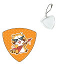 楽器キーホルダー あらいぐまラスカル ピック ミュージックシリーズ エレキ + GID ハメパチ トライアングルボールチェーン