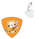 楽器キーホルダー あらいぐまラスカル ピック ミュージックシリーズ ウクレレ + GID ハメパチ トライアングルボールチェーン