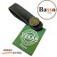 地球にやさしい！Basso ヘッドストラップ ブラック HEAD STOCK STRAP VEGAN QRV 01 BLACK 黒 ギターストラップやウクレレストラップに エンドピンタイプUK