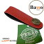 地球にやさしい！Basso ヘッドストラップ クリムゾン HEAD STOCK STRAP VEGAN QRV 04 CRIMSON レッド 赤 ギターストラップやウクレレストラップに エンドピンタイプUK