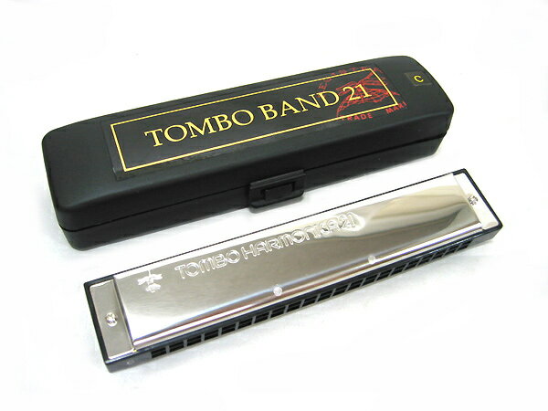 TOMBO/トンボ No.3121 Key：C調 TOMBO BAND（トンボバンド） 21穴複音ハ ...