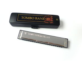 【今だけポイントUP！4月29日まで】TOMBO/トンボ No3121CZ Key：C調 TOMBO BAND トンボ・バンド21 解説CD付き入門セット 21穴複音ハーモニカ【as】【P2】