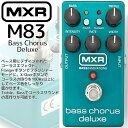 【商品説明】Bass Chorus Deluxe M83 ベース用にデザインされたコーラスエフェクト。Flangerボタンでフランジャーモードに。X-Overボタンでコーラスの掛りを100Hz以上にしてベース音をしっかり聴かせます。Treble、Bassでコーラスサウンドの音作りが可能です。※画像はサンプルです。※在庫ありで表示されていましても常に流動的なため、品切れしている場合がございます。予めご了承くださいませ。※お届け遅延による補償対応はいたしておりません。