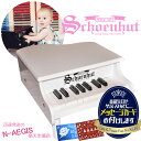 【メッセージカードをプレゼント！】シェーンハット 18鍵盤 ミニグランドピアノ ホワイト 18-Key White Mini Grand Piano 189W Schoenhut トイピアノ クリスマスプレゼント、お誕生日プレゼントに♪男の子向け 女の子向け おもちゃXmas