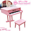 【メッセージカードをプレゼント！】シェーンハット 30鍵盤 ミニグランドピアノ 椅子付 ピンク 30-Key Pink Classic Baby Grand Piano and Bench 309P Schoenhutトイピアノ クリスマスプレゼント、お誕生日プレゼントに♪ おもちゃ【RCP】 3