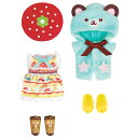 【ポイント10倍! 6日までお休み期間セール】パイロットインキのおもちゃ ポケットメルちゃん きせかえセット ケーキワンピ&ミントくまセット パイロットインキ
