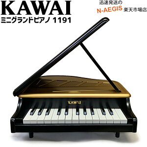 【クーポンでお得！今だけ！】【無料ラッピング対応♪】KAWAI/カワイ ミニグランドピアノ（ブラック） 1191 25鍵盤 トイピアノミニピアノ 河合楽器製作所 誕生日プレゼント、クリスマスプレゼントに♪ピアノおもちゃ(1106後継機種)【辻井伸行】
