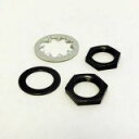 SCUD スカッド パーツ EXNUT-OJB:ブラック / オープンジャック用ナットセット、ミリサイズ 【送料無料】【smtb-KD】【RCP】