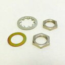 SCUD スカッド パーツ EXNUT-OJN:ニッケル / オープンジャック用ナットセット、ミリサイズ 【送料無料】【smtb-KD】【RCP】