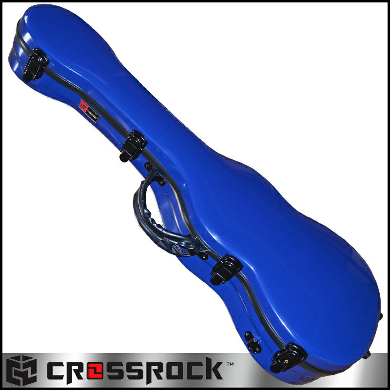 バリトンウクレレケース CROSSROCK CRF1000BU NVBL Baritone Ukulele Navy Blue☆クロスロック ネイビーブルー