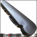 【今だけポイント10倍!27日01時59分まで!】バイオリンケース CROSSROCK CRF3000SVFHT SL Shaped 4/4 Size Viol...