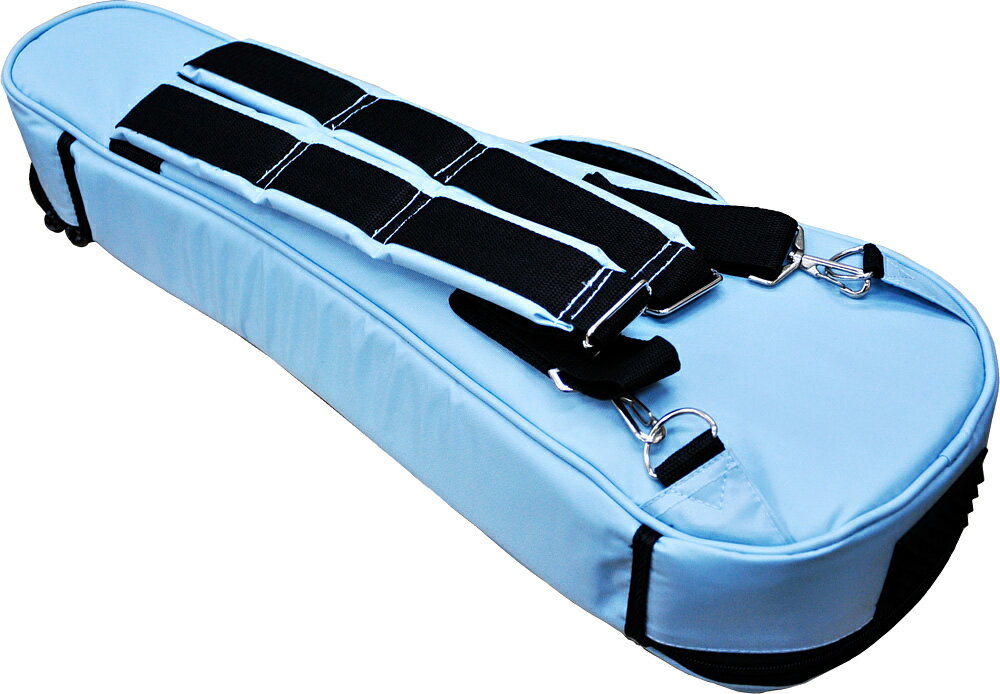 【期間限定、店内商品ポイントUP！】ORCAS オルカス ウクレレケース OUGC-2 LBL ライトブルー CONCERT UKULELE GIG CASE コンサートウクレレ用ギグバッグ【P2】 2