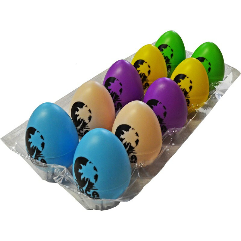 【期間限定、店内商品ポイントUP！】TOCA/トカ T-2106 Colored Egg Shakers(10/box) ☆T2106 エッグシェイカー 10個セ…