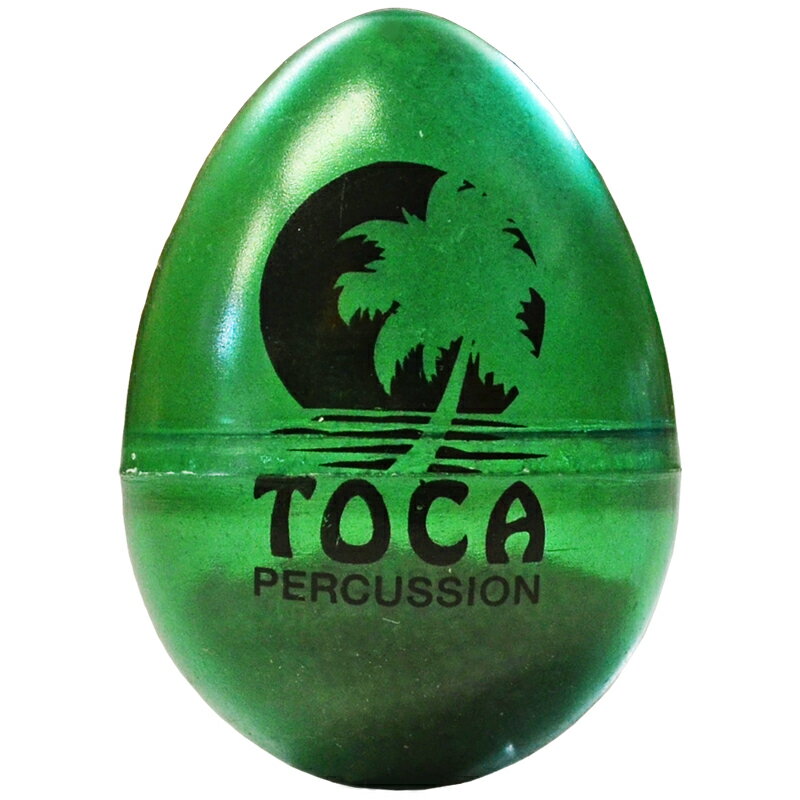 TOCA/トカ T-2104 Egg Shaker Gel GR☆T2104 Gel Assorted GR エッグシェイカー グリーン 1個 Percussion パーカッション