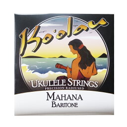 【今だけポイントUP！4月29日まで】【ポスト投函】Ko'olau コオラウ/「MAHANA BARITONE」マハナ バリトンウクレレ用セット弦【smtb-KD】