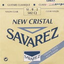 NEW CRISTAL/ニュークリスタル リッチでブライトなサウンド。 SI・B・2 502CJ High tension/ハイテンション ■ゲージ：0.8509mm SAVAREZについて・・・ フランスの「サバレス」は正確なピッチを誇る高音弦と、音量豊かでレスポンスの速い低音弦の組み合わせが、高い人気を受け続けているクラシック用ナイロン 弦のブランド。 1770年に設立され、オリジナルの設計、最新テクノロジーによる生産の安定性で素晴らしい品質の弦を提供し続けています。世界中の名だたるギタリスト達 が愛用しています。 ※パッケージは予告なく変わることがございます。 予めご了承ください。