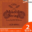 【2set】Aria AGS-100MA マンドリン弦 2セット【P2】