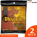 【ポイント5倍!サマーセール】【2set】GHS H10 ソプラノウクレレ弦/コンサートウクレレ弦兼用 ブラックナイロン【P2】